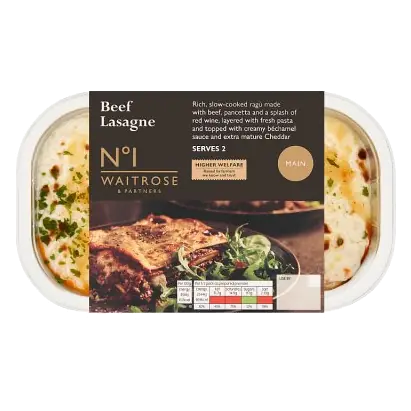 No.1 Beef Lasagne for 2