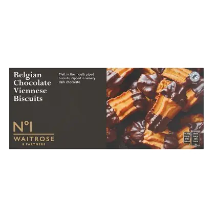 No.1 Belgian Chocolate Viennese Biscuits