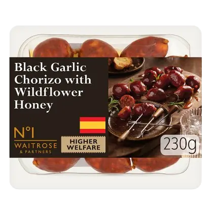 No.1 Black Garlic Chorizo with Wildflower Honey