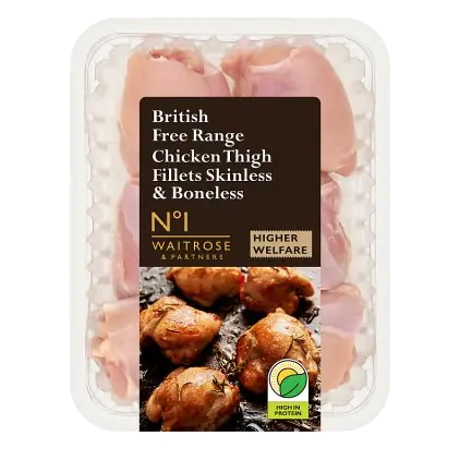 No.1 British Free Range Chicken Thigh Fillets