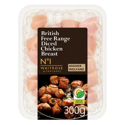 No.1 British Free Range Diced Chicken Breast