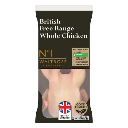 No.1 British Free Range Whole Chicken