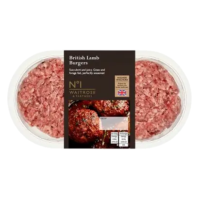 No.1 British Lamb Burgers