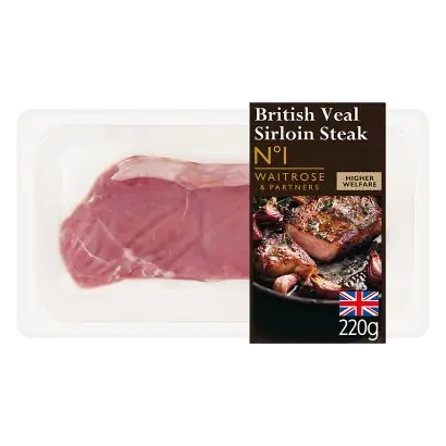 No.1 British Veal Sirloin Steak
