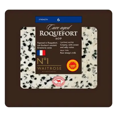 No. 1 Cave Aged Roquefort AOP Blue Cheese Strength 6
