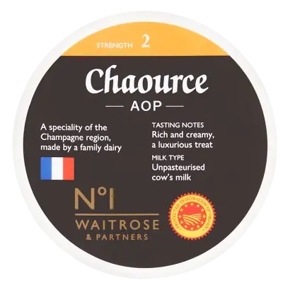 No. 1 Chaource AOP French Soft Cheese Strength 2