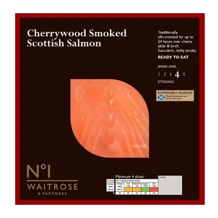 No.1 Cherrywood Smoked Scottish Salmon