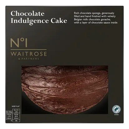 No.1 Chocolate Indulgent Cake