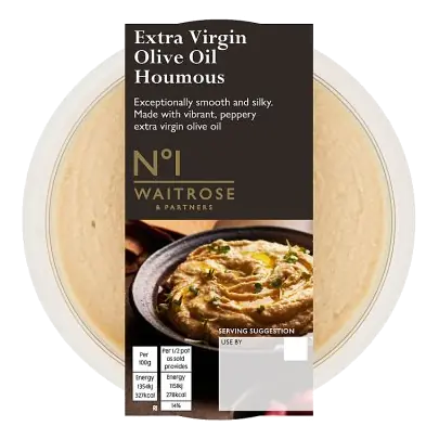 No.1 Extra Virgin Olive Oil Houmous