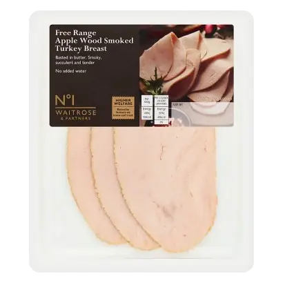 No.1 Free Range Applewood Smoked Turkey