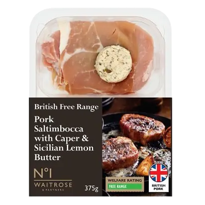 No.1 Free Range Pork Saltimbocca