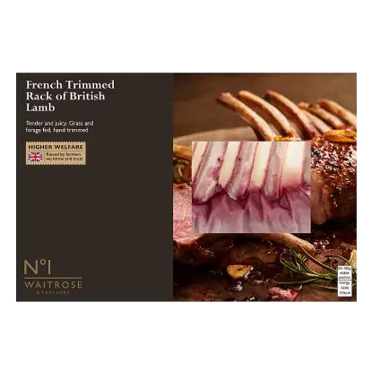 No.1 French Trimmed Rack of British Lamb