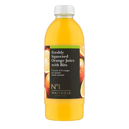 No. 1 Freshly Squeezed Orange Juice with Bits