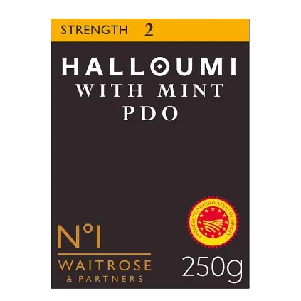 No. 1 Halloumi Cheese with Mint Strength 2