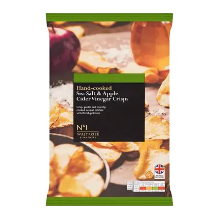 No.1 Hand-cooked Sea Salt & Apple Cider Vinegar Crisps
