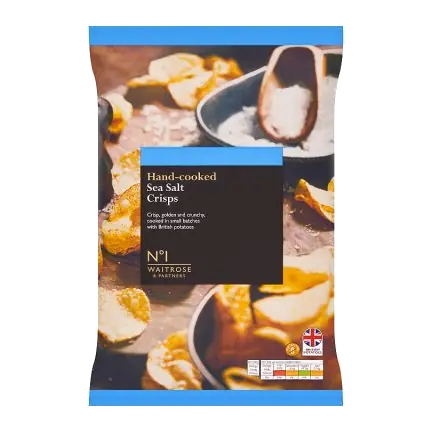 No.1 Hand-Cooked Sea Salt Crisps