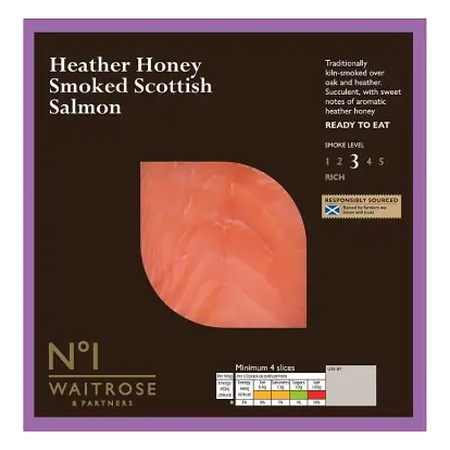 No.1 Heather Honey Smoked Scottish Salmon