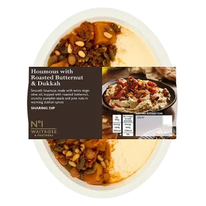 No.1 Houmous with Roasted Butternut & Dukkah
