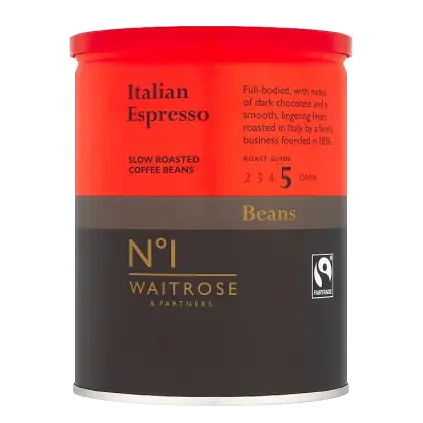 No.1 Italian Espresso Slow Roasted Coffee Beans