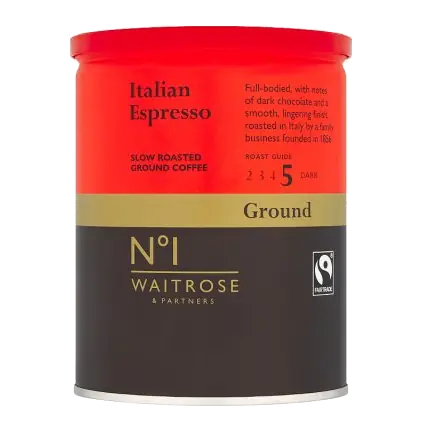 No.1 Italian Espresso Slow Roasted Ground Coffee