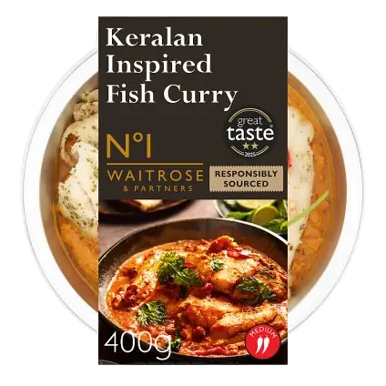 No.1 Keralan Inspired Fish Curry for 2