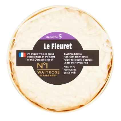 No. 1 Le Fleuret French Soft Goats Cheese Strength 5