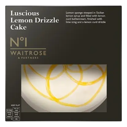 No.1 Luscious Lemon Drizzle Cake