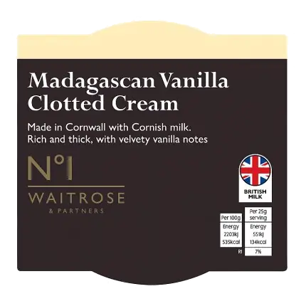 No.1 Madagascan Vanilla Clotted Cream
