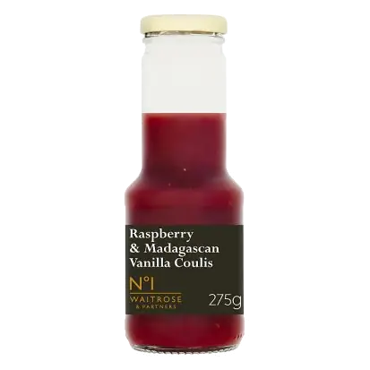No.1 Raspberry & Madagascan Vanilla Coulis