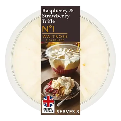 No.1 Raspberry & Strawberry Trifle