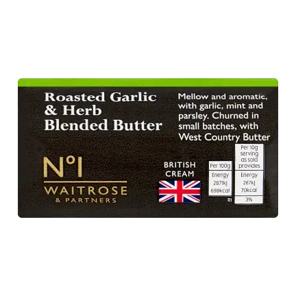 No.1 Roasted Garlic & Herb Blended Butter