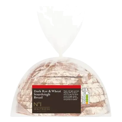 No.1 Rye and Wheat Dark Sourdough Bread