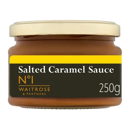 No.1 Salted Caramel Dessert Sauce