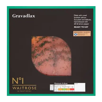 No.1 Scottish Salmon Gravadlax