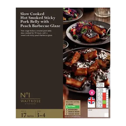 No.1 Slow Cooked Hot Smoked Sticky Pork Belly
