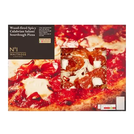 No.1 Spicy Calabrian Salami Sourdough Pizza
