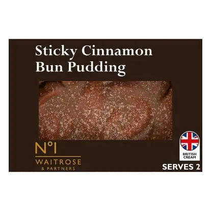 No.1 Sticky Cinnamon Bun Pudding