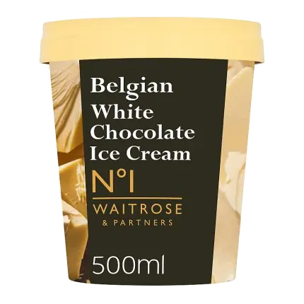 No.1 White Chocolate Ice Cream