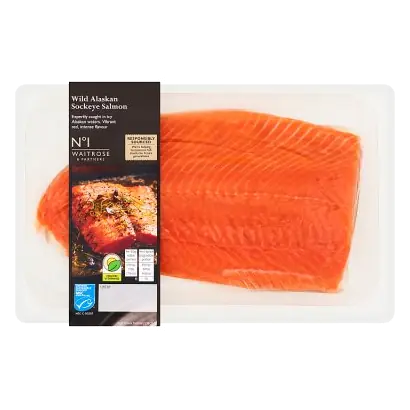 No.1 Wild Alaskan Sockeye Salmon