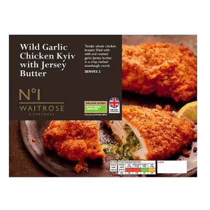 No.1 Wild Garlic Chicken Kyiv with Jersey Butter
