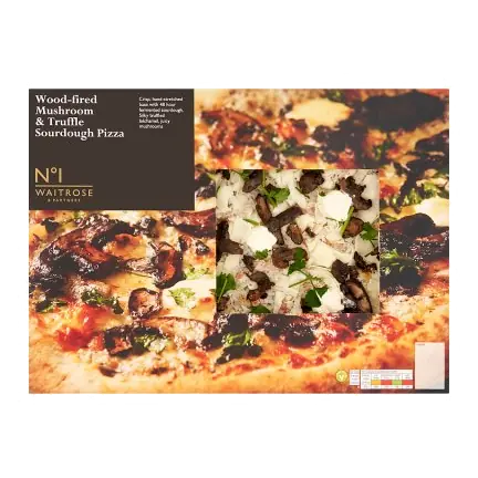 No.1 Wood-fired Mushroom & Truffle Sourdough Pizza