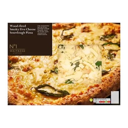 No.1 Wood-fired Smoky Five Cheese Sourdough Pizza