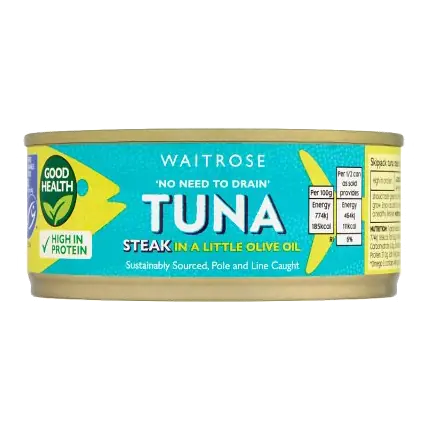 No Need To Drain Tuna Steak in Olive Oil