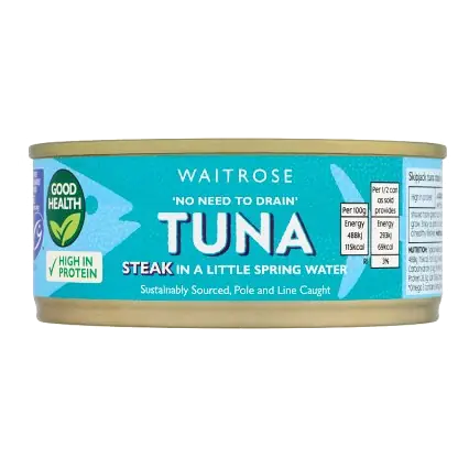 No Need To Drain Tuna Steak in Spring Water