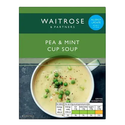 Pea & Mint Cup Soup
