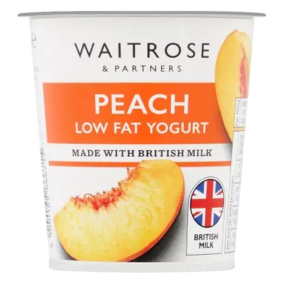 Peach Low Fat Yogurt