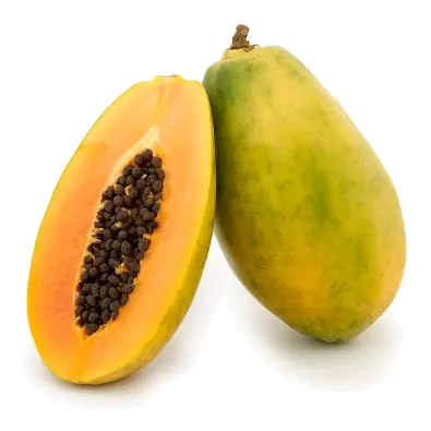 Perfectly Ripe Large Solo Papaya