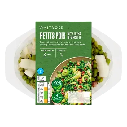 Petit Pois with Leeks & Pancetta