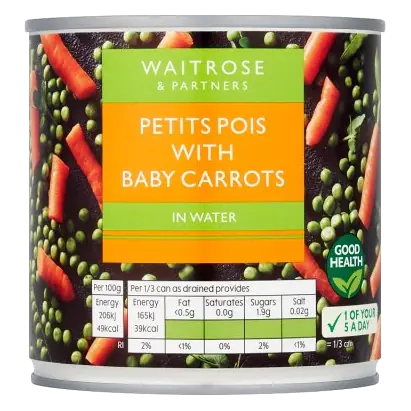 Petits Pois & Carrots