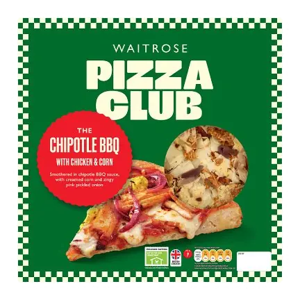 Pizza Club Chipotle BBQ Chicken Pizza